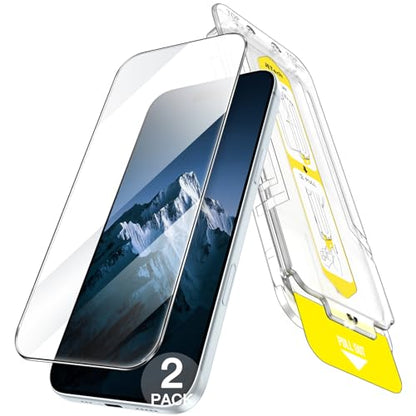 JETech Screen Protector for iPhone 15 Plus, 2-Pack - size: iPhone 15 Plus