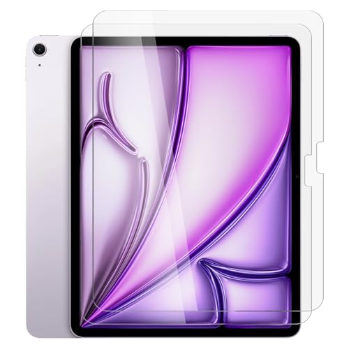 2pcs Tempered Glass Screen Protector Guard for Apple iPad Air 13 Inch 8th Gen M4 2026 Bulk