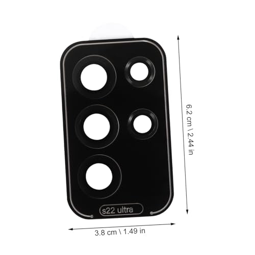 Tofficu Aluminum Alloy Lens Film Phone Camera Protector Scratch-resistant Camera Cover