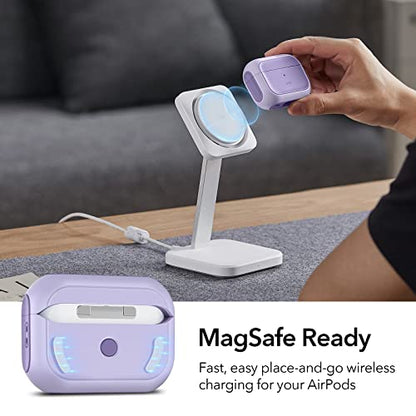 ESR for AirPods Pro 2 Case, Compatible with MagSafe, Purple - color: Purple, size: AirPods Pro 2&1 Case