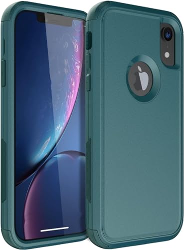 Co-Goldguard Case for iPhone Xr [Shockproof] [Dropproof] [Dust-Proof] for iPhone XR Phone Case Heavy Duty Protection Cover for iPhone XR Green - color: Green