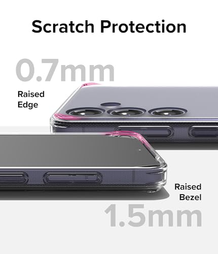 Ringke for Samsung Galaxy S24 Plus Case [Fusion Matte Clear] | Oil & Dirt Resistant, Anti-Fingerprint Technology Prevents Oily Smudges, Frosted Coating Feels Velvety Soft - size: Galaxy S24 Plus