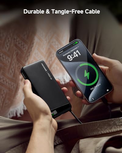0.7'' Ultra-Slim 20000mAh Power Bank 45W Fast Charging Battery Pack