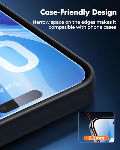 UNBREAKcable 2-Pack Screen Protector for iPhone 17 Air Tempered Glass - size: iPhone 17 Air