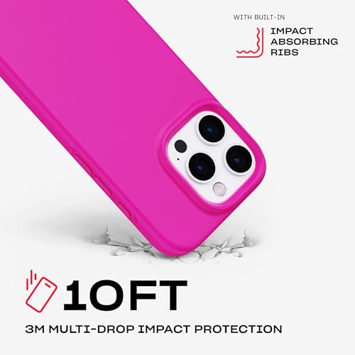 Tech21 EvoLite for iPhone 16 Pro Ultra Thin - Impact Protection Case - in Pink - color: Pink, size: iPhone 16 Pro