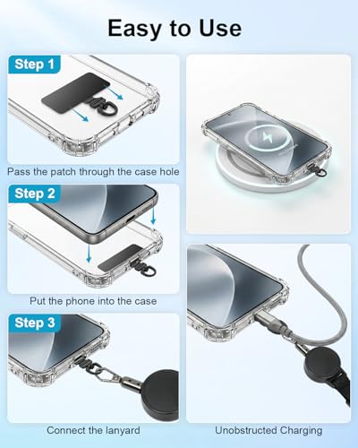 SUPBEE Anti-Theft Phone Tether, 2 Pack Retractable Phone Lanyard - color: 2 Pack