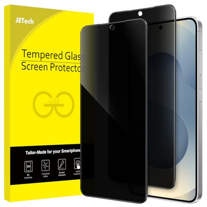 JETech Privacy Screen Protector for Samsung Galaxy S25, 2-Pack - size: Galaxy S25
