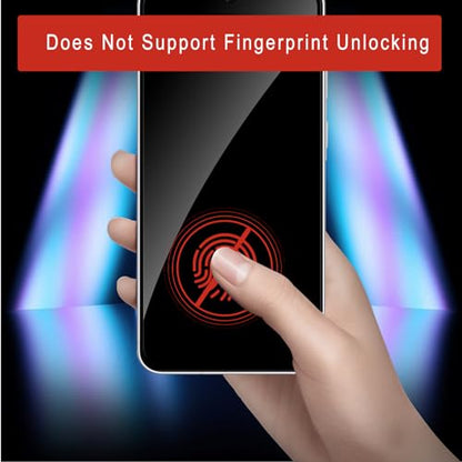2 Pack Privacy Screen Protector for Nothing Phone (4a), Tempered Glass Film full Coverage Anti Scratch, Anti-Spy, 9H Hardness, Bubble Free for Nothing Phone (4a) Privacy Screen Protector - size: Nothing Phone (4a)