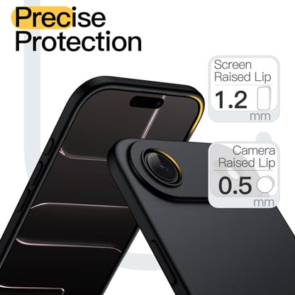 JETech Slim Case for iPhone Air, Black - color: Black