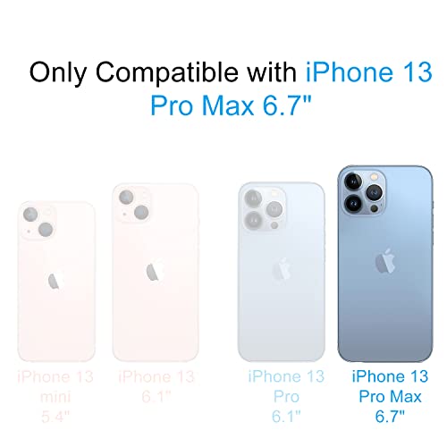 for iPhone 13 Pro Max Clear Card Case, Protective Shockproof TPU Slim Wallet Case with Card Holder - size: iPhone 13 Pro Max