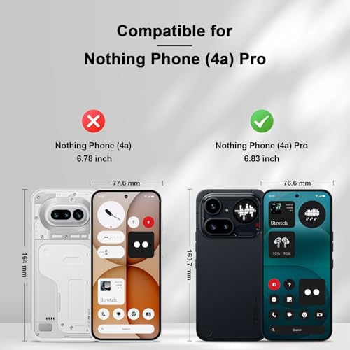 Jasonyu Flip Wallet Case for Nothing Phone 4a Pro 5G,Black | PU Leather Magnetic Folio Cover,with Card Holder,Kickstand,TPU Shockproof,Durable,Protective Phone Case - color: Black, size: Nothing Phone 4a Pro