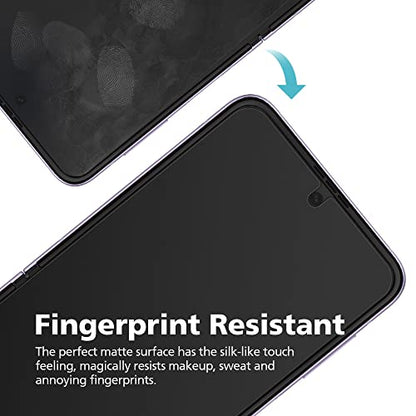 3-Pack Anti Glare Matte Screen Protector for iPhone 14 Pro Max, Break-Resistant PET EPU Film, Anti Fingerprint, Silky Touch, Dust Free & Easy Installation with Alignment Jig - size: iPhone 14 Pro Max