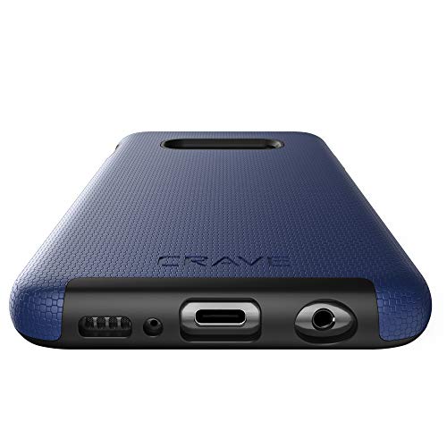 Crave Dual Guard for Samsung Galaxy S10e Case, Shockproof Protection Dual Layer Case for Samsung Galaxy S10e - Navy - color: Navy