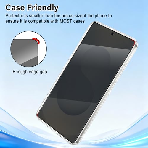 Screen Protector for Samsung Galaxy S25/S24 (3er-Pack) Privacy Tempered - color: Galaxy S25