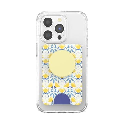 PopSockets Adhesive Phone Wallet with Grip- Tea Towel - color: Tea Towel, style: MagSafe