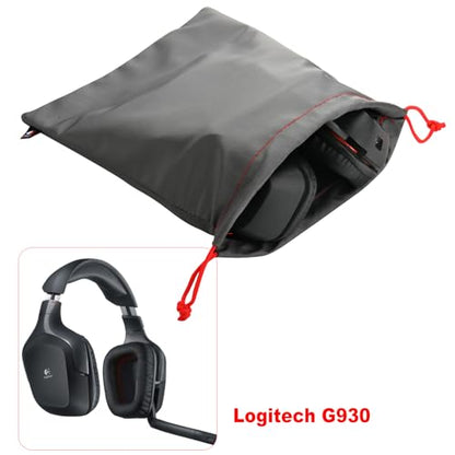 Universal Waterproof Headphone Protection Pouch Bag for Varias Headsets 11" x 9.25" inch Metallic Gray Color - color: 11" x 9.25" Metallic Gray