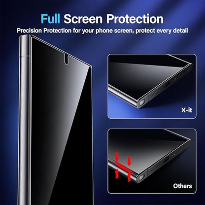 X-it for Samsung Galaxy S24 Ultra Privacy Screen Protector, 2-Pack - size: S24 Ultra-2pcs
