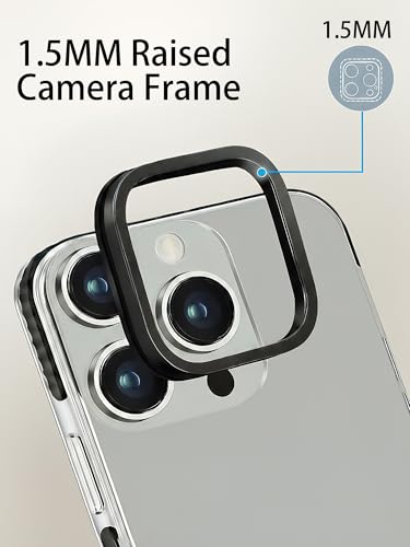 Phone Case Compatible with iPhone 15 Pro Max, Clear Case Shockproof Protective Bumper Slim Cover - color: Clear, size: iPhone 15 Pro Max