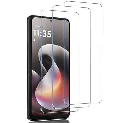 3 Pack for Motorola Moto G Stylus 5G (2026) Screen Protector, 9H Anti Scratch HD Clear Tempered Glass Film, Full Coverage, Bubble Free, Case Friendly - size: Moto G Stylus 5G 2026