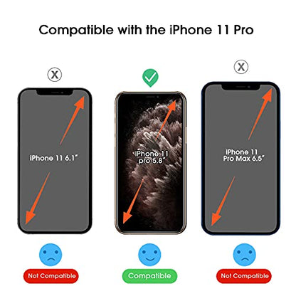 amFiIm OneTouch for iPhone 11 Pro Screen Protector 5.8" Tempered Glass - size: IPH11 Pro-5.8"