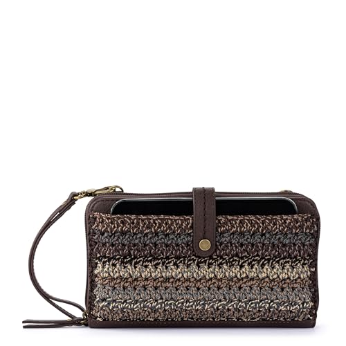The Sak Iris Smartphone Crossbody Purse - Small Women's Cellphone Bag & Wallet For Everyday- Convertible Wristlet With Zipper | Fits Most Smartphones, Card Slots & Zip Pocket, Detachable Wristlet & Crossbody Straps, Hands-Free for Travel & Errands - color