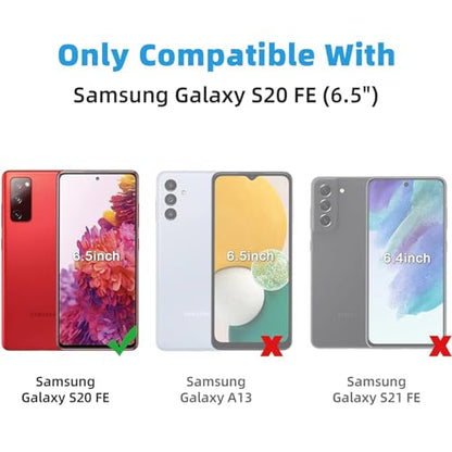 3 Pack Screen Protector Compatible for Samsung Galaxy S20 FE 5G 6.5 Inch, HD Clear Flexible Soft TPU Hydrogel Film for Samsung Galaxy S20 FE - Support Fingerprint Unlock, High Sensitivity - size: Samsung Galaxy S20 FE