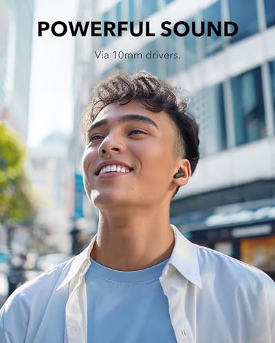 Soundcore P30i by Anker Noise Cancelling Earbuds, Hands-Free Viewing - color: Green