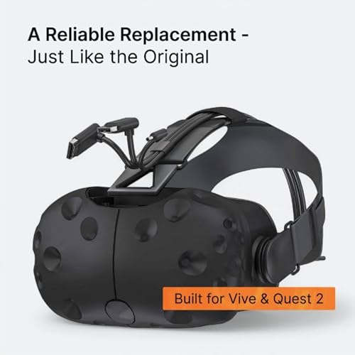 Skywin 3 in 1 Flat HTC Vive Compatible Cable - 5 Meters / 16 Feet - Black - size: 5 Meter, style: Flat
