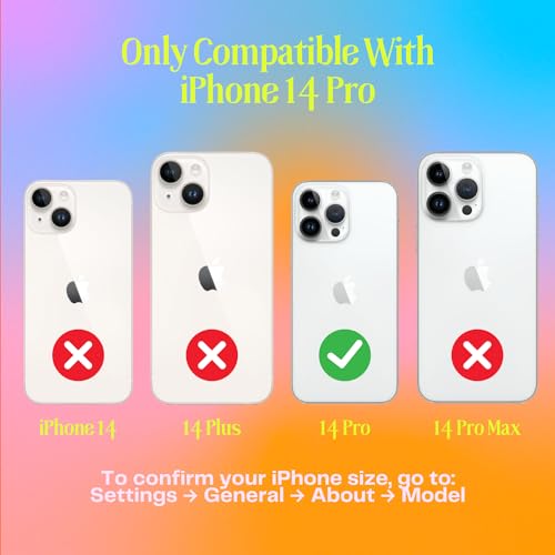 FELONY CASE - iPhone 14 Pro Case - Neon Pink Silicone Phone Cover | Liquid Silicone with Anti-Scratch Microfiber Lining, 360° Shockproof Protective Case for Apple iPhone 14 Pro - color: Neon Pink, size: iPhone 14 Pro