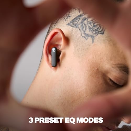 Skullcandy Smokin’ Buds Wireless Noise Isolating Earbuds - Midnight Smoke - color: Midnight Smoke