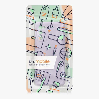 kwmobile Case Compatible with Samsung Galaxy S20 FE Case - Protective Slim TPU Phone Cover - Soft Matte Finish - Lavender - color: lavender, size: Galaxy S20 FE