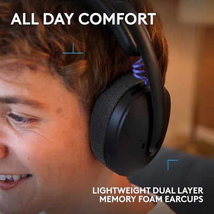 Logitech G325 Lightspeed Wireless Gaming Headset - Black - color: Black