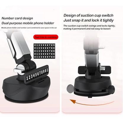 Window Phone Mount for Car | Universal Cuction Car Phone Mount & 360 Phone Holder Rotating Car | Auto Phone Holder for Car SUV Truck | Cell Phone Automobile Cradles - style: G