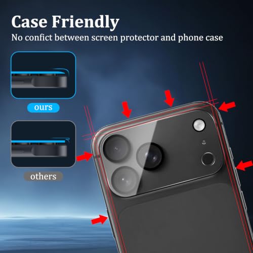 4 Pack Clear Camera Lens Protector for iPhone 18 Pro max - size: iPhone 18 Pro max 4PCS