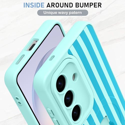 KANGHAR Compatible with Samsung Galaxy S26 Case Stripes -Blue - color: Blue-Stripes, size: Samsung Galaxy S26