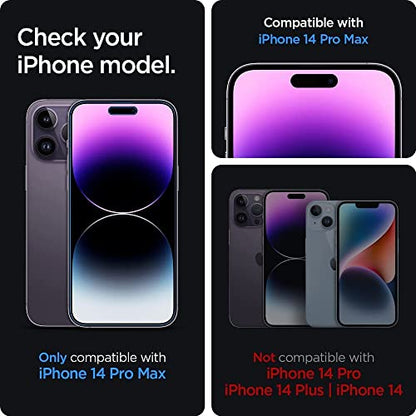 Spigen GlasTR EZ FIT Privacy Screen Protector for iPhone 14 Pro Max - size: iPhone 14 Pro Max