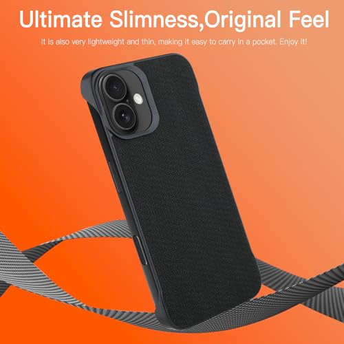 Phone Case Crafted for iPhone 16,Black - color: Black, size: iPhone 16