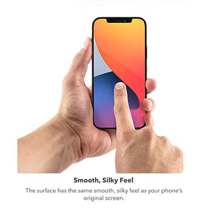 ZAGG Glass Elite VisionGuard+ Screen Protector - for iPhone 12 Pro Max - Impact Protection, Scratch Resistant, Fingerprint Resistant, Smudge Resistant, Oil Resistant, InvisibleShield, clear (200106675) - size: iPhone 12 Pro Max, style: Glass Elite VisionG