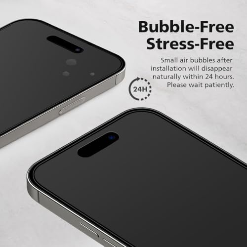 Anti Glare Matte Screen Protector for iPhone 12 Pro Max [3-Pack] Break-Resistant PET EPU Film, Anti Fingerprint, Silky Touch, Dust Free & Easy Installation with Alignment Jig - size: iPhone 12 Pro Max