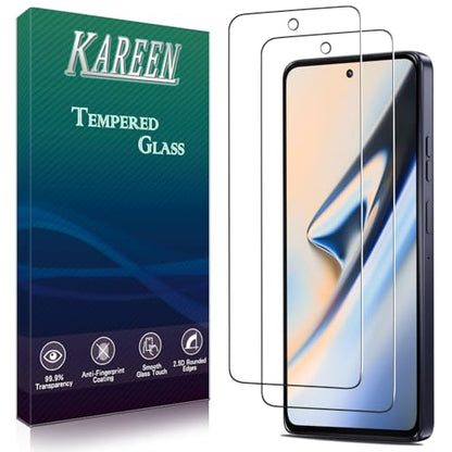 KAREEN Screen Protector for Motorola Moto G Power 2025 Tempered Glass Film - color: Clear
