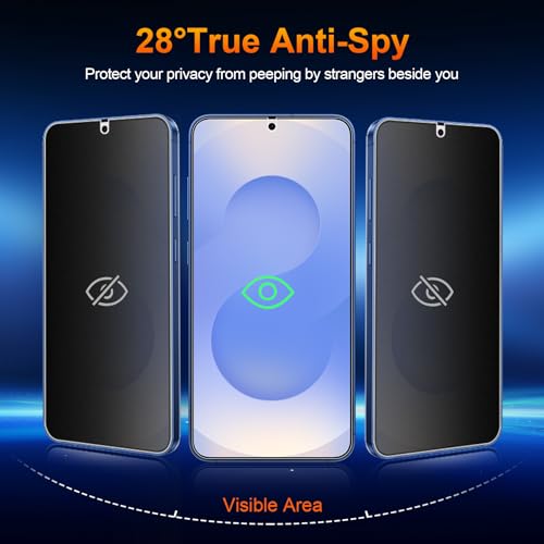 2 Pack for Samsung Galaxy S25 Plus Anti-Glare Matte Privacy Screen Protector, Smooth and Responsive Touch Flexible EPU Film, [Support Fingerprint Unlock] [Self-Healing] [Not Glass] - size: Samsung Galaxy S25 Plus