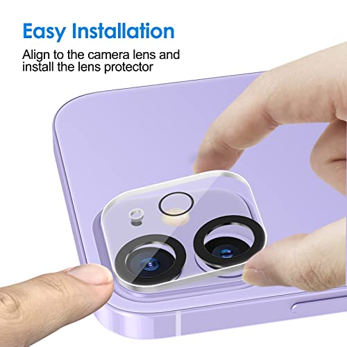 JETech Camera Lens Protector for iPhone 11/12 mini, 3-Pack - size: iPhone 11/12 mini