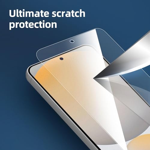 NEW'C for Samsung Galaxy S24 FE 5G Screen Protector Tempered Glass - size: S24 FE 6.7 inches