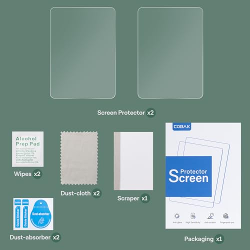 CoBak 2 Pack Matte Screen Protector for 6" Display, not for iPad (A0721) - color: Matte-2 Pack