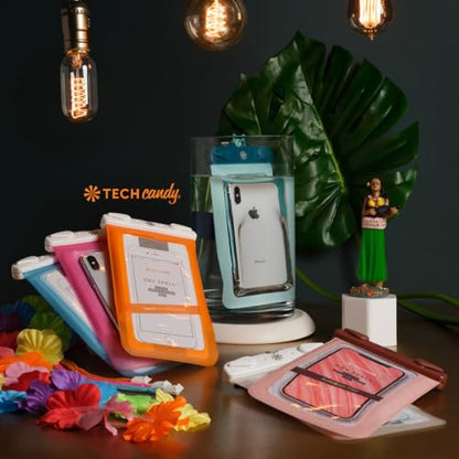 Tech Candy Dry Spell Phone Floatie Water Defender Bag: Special Edition Rose - color: Rose