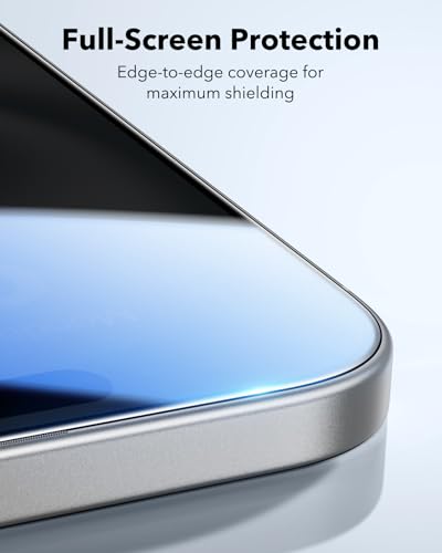 ESR 3 Pack for iPhone 16 Plus/15 Plus Privacy Screen Protector, Classic - size: iPhone 16 Plus/15 Plus 6.7 inch