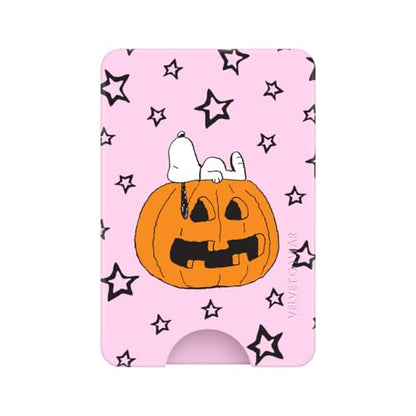 VELVET CAVIAR compatible with MagSafe Wallet - Magnetic Card Holder Wallet for iPhone 12/13/14/15 (Pink Pumpkin Snoopy) - color: Pink Pumpkin Snoopy
