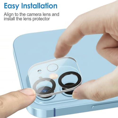 3 Packs Hydrogel Film Screen Protector(Not Glass) + 3 Packs Tempered Glass Camera Lens Protector For iPhone 11
