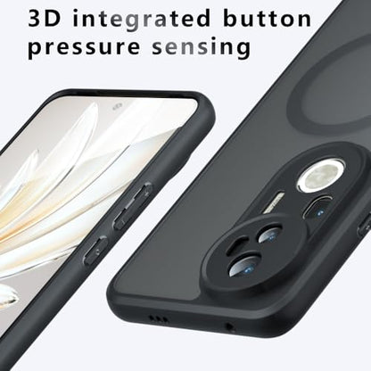Compatible with Vivo S20 Pro 5G Case Cover,Compatible with MagSafe,Compatible with Vivo S20 Pro 5G V2430A Built-in Magnetic Anti-Shock Cell Phone Case Black - size: Compatible with Vivo S20 Pro 5G