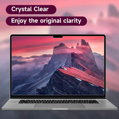 2 Pack Anti Glare Film Designed for Macbook Pro 16 Inch (2021-2026 Release) - size: MacBook Pro 16.2 Inch (2021-2024, M4/M3/M2/M1)